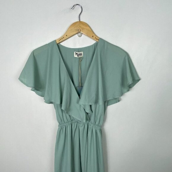 NWT Show Me Your Mumu Audrey Maxi Dress Green Size XXS Bridesmaid New Tags Gown - Picture 11 of 12